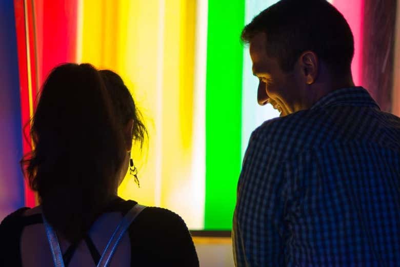 Uma das salas interativas do Exploratorium