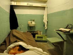 Alcatraz, recriação de uma cela