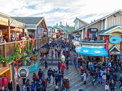 Percorrendo Fishermans Wharf