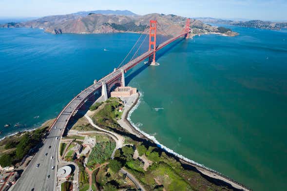 Passeio de hidroavião pela baía de São Francisco