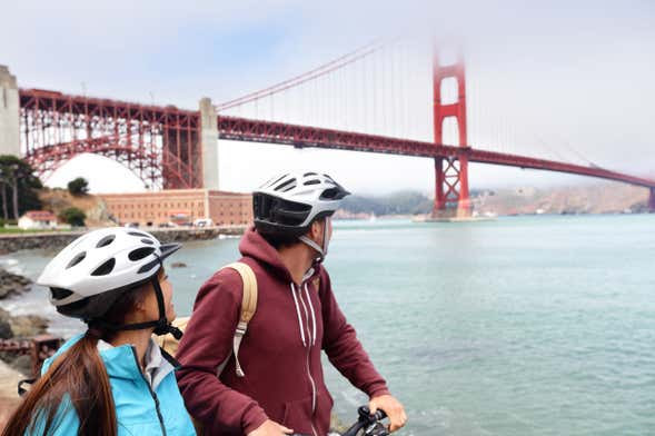 Tour de bicicleta pela baía de São Francisco